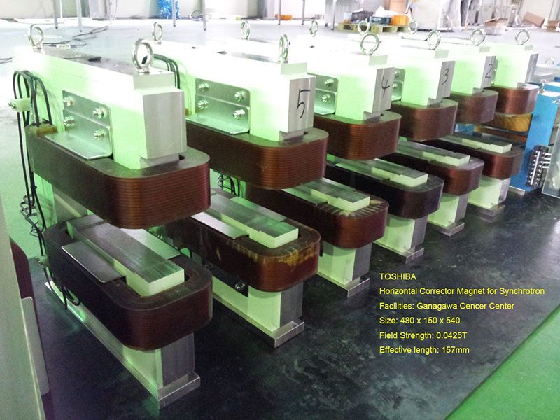 Horizontal Corrector Magnet for Synchrotron - Toshiba Kanagawa Cancer Center