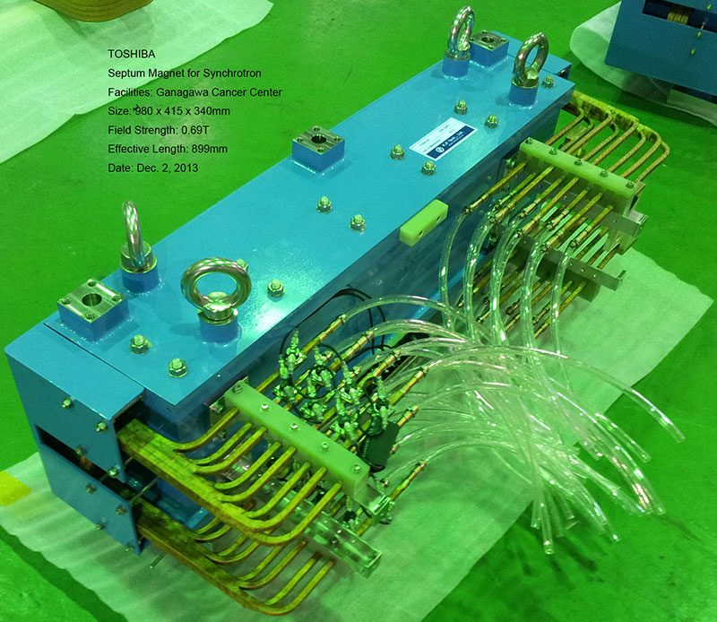 Septum Magnet for Synchrotron 0.69T - Toshiba Kanagawa Cancer Center Accelerator