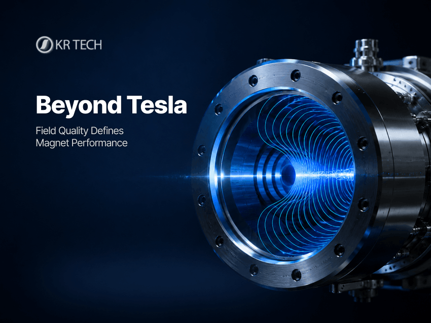 Beyond Tesla. Field quality defines Magnet performance.